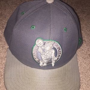 Used Boston Celtics NBA Snapback